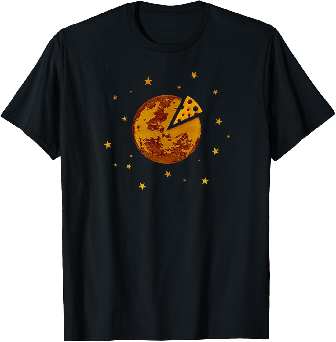 Will Wood Woodland Echoes Design Pizza Food Vintage Music T-Shirt