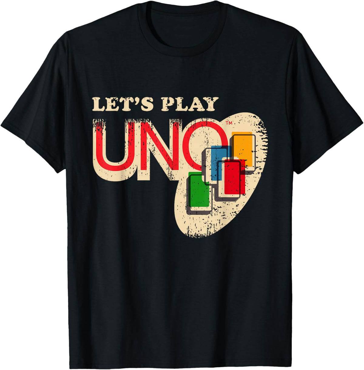Vintage Let's Play UNO T-Shirt