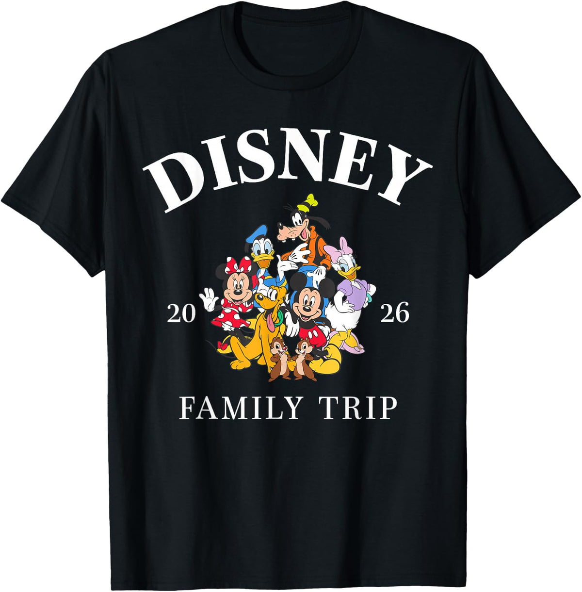 Disney Mickey and Friends Disney Family Vacation 2026 Daisy T-Shirt