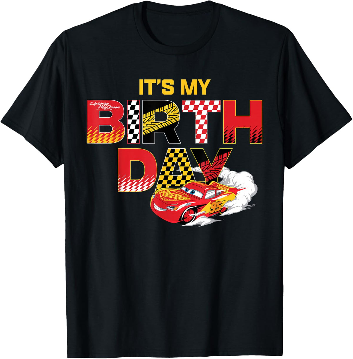 Disney & Pixar's Cars “It's My Birthday” Lightning McQueen T-Shirt
