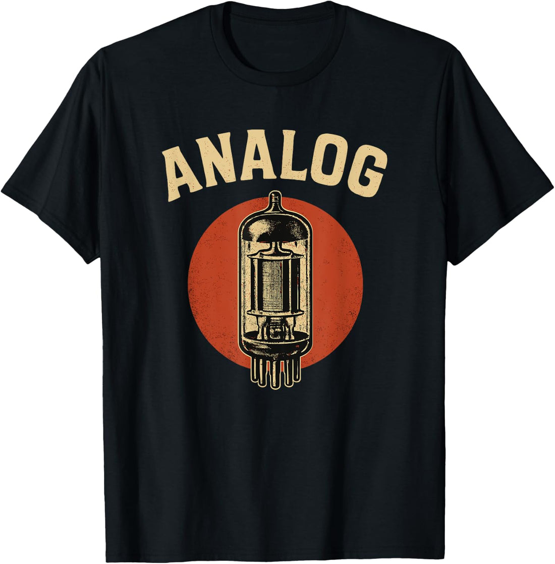 Analog Retro Vacuum Tube Vintage Style T-Shirt