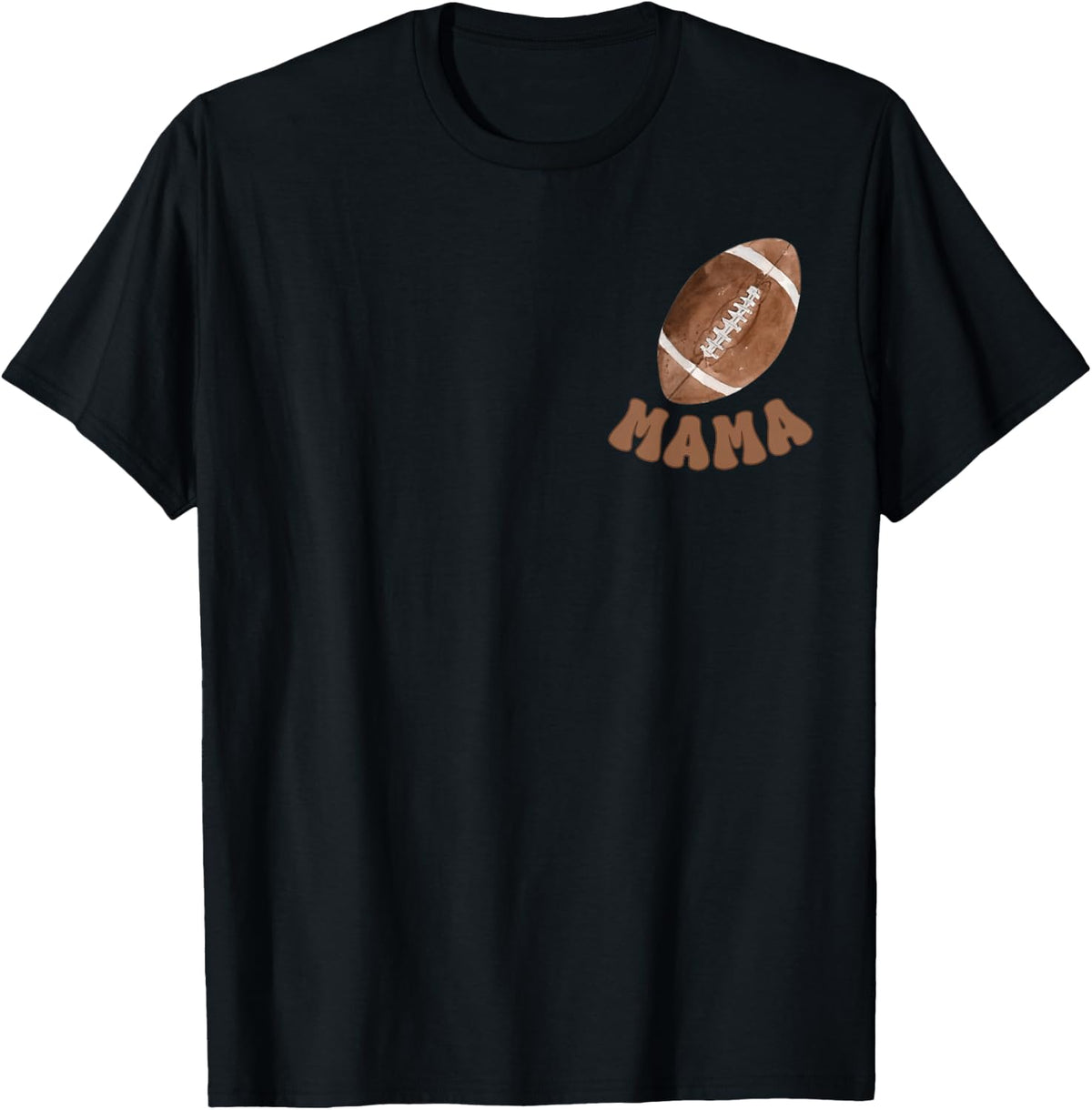 Mama of The 1 Year Old Football First Birthday Boy Family T-Shirt