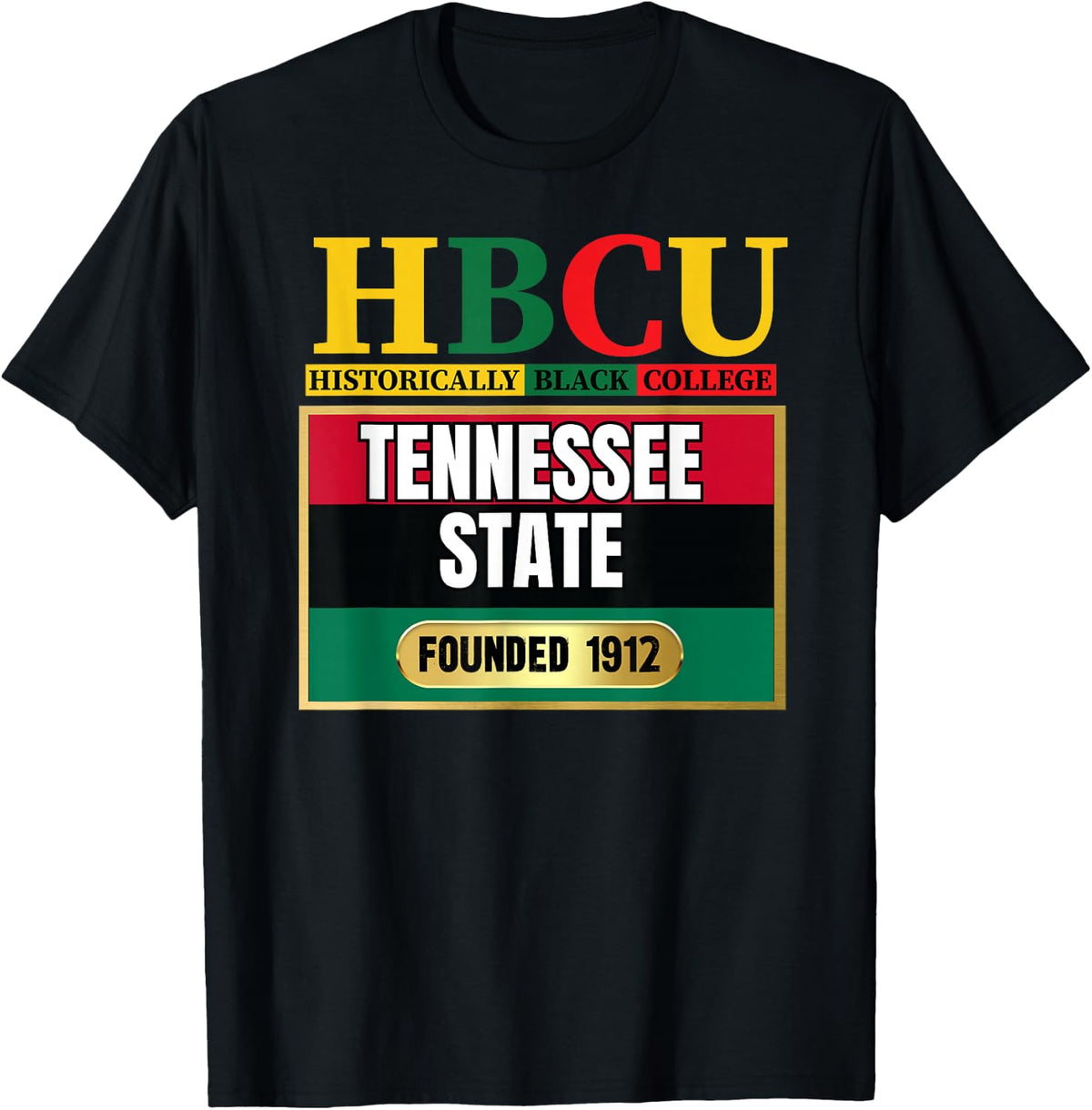 Tennessee State, TSU, HBC Graphic T-Shirt