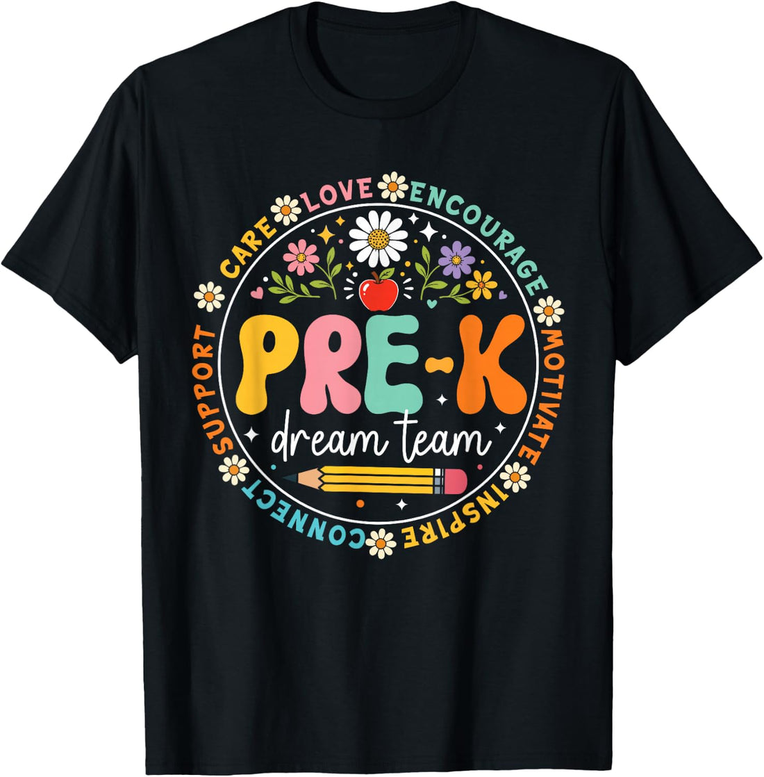 Pre-K Teacher Team Back to School Kindergarten Preschool T-Shirt