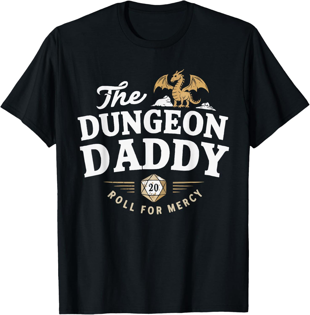 Nerdy Dad Gaming Tabletop Games Role Playing Game Funny RPG T-Shirt