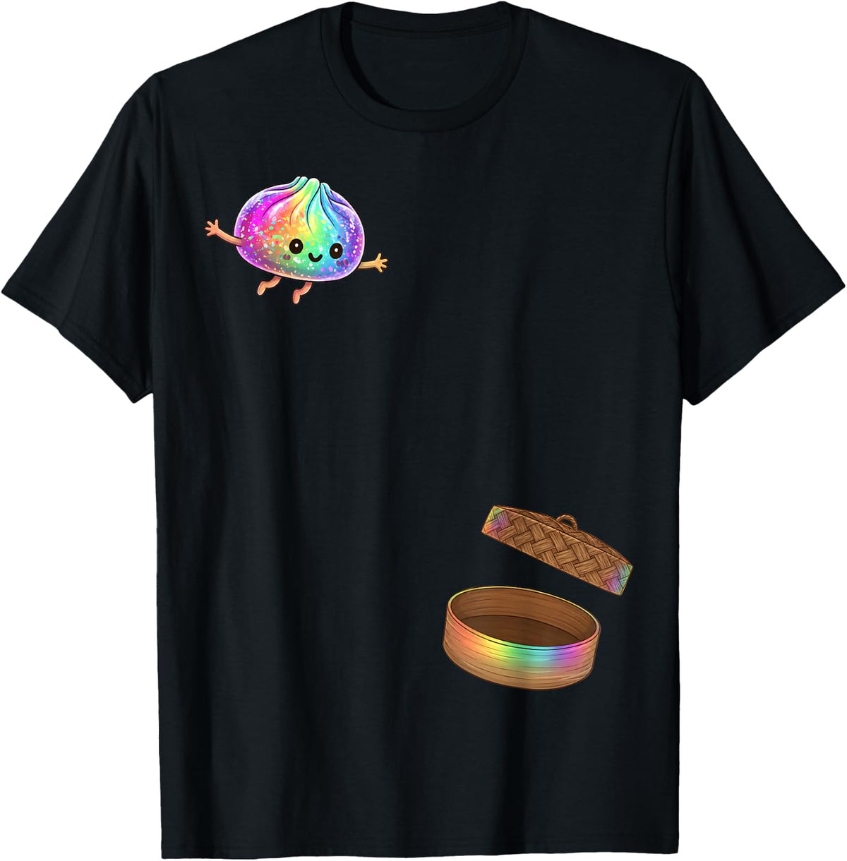 Cute Dumpling Kawaii Pastel Anime Dumpling Lovers Kids Girls T-Shirt