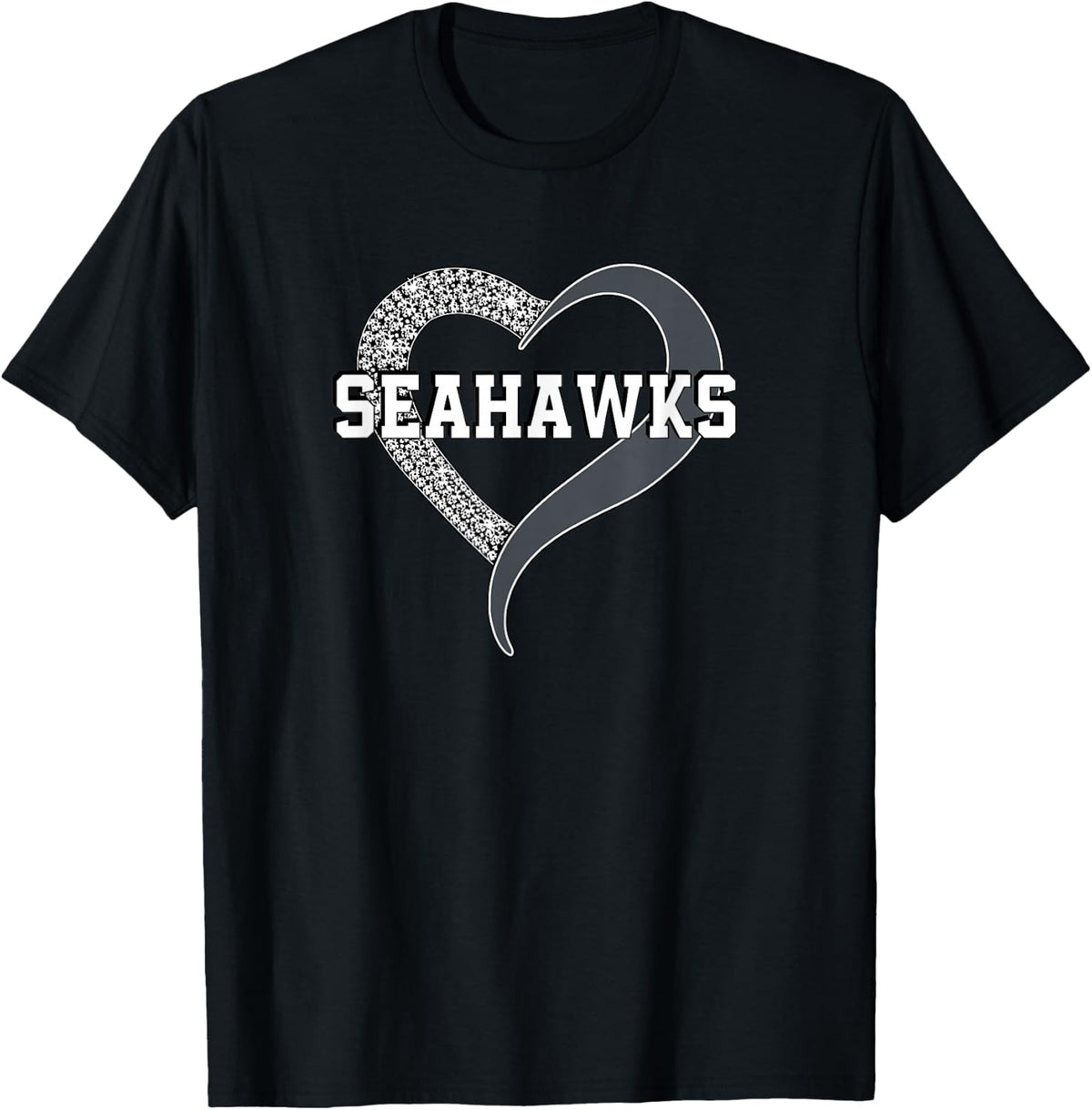 Seahawks Southside Diamond Heart HS T-Shirt