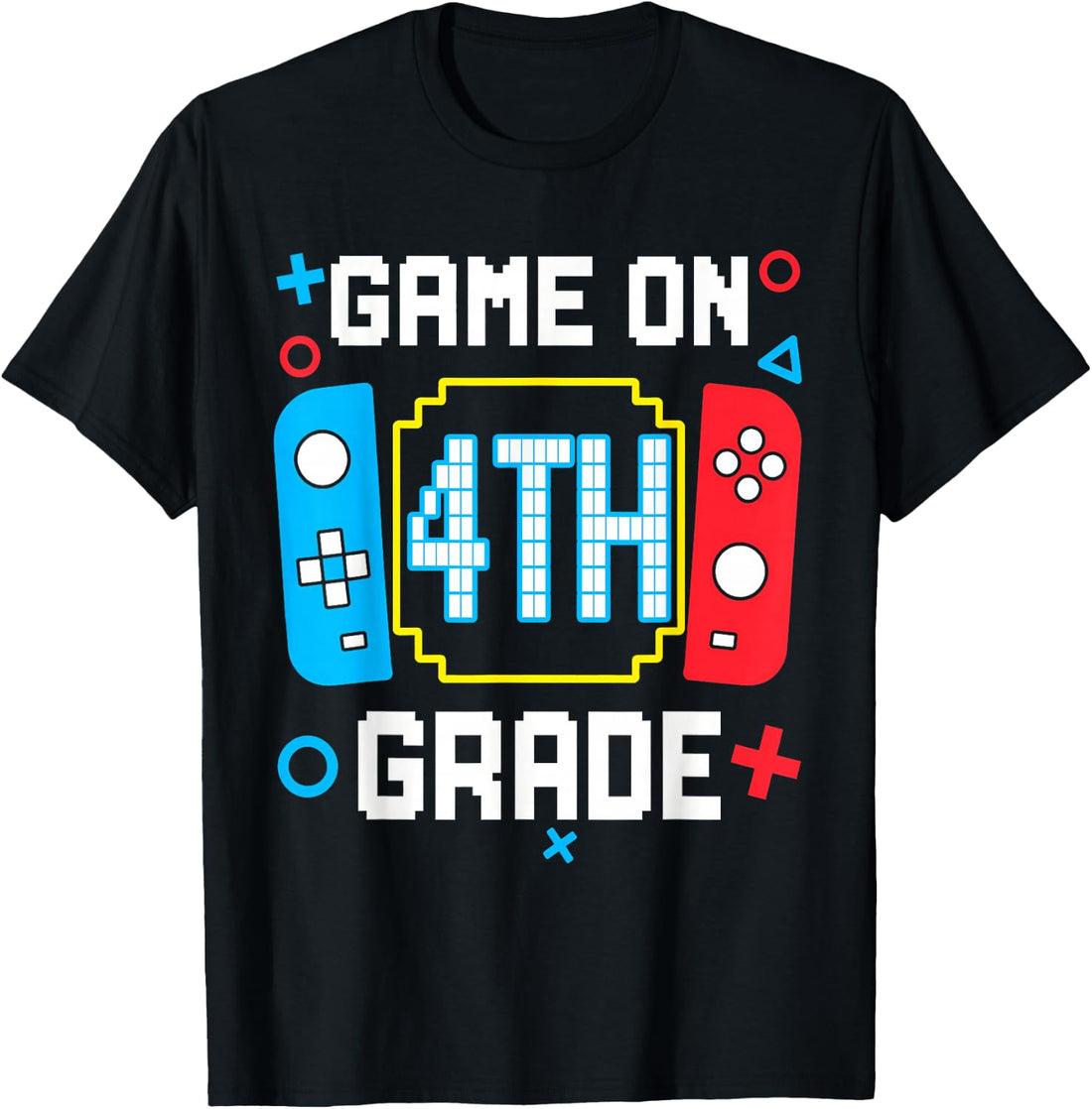 4th Grade for Boys Back to School First Day of Fourth Grade T-Shirt