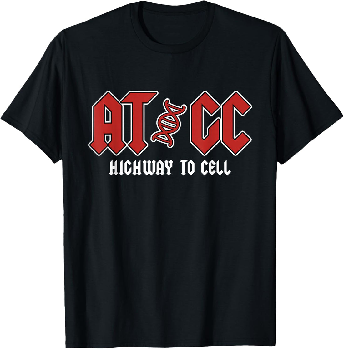 at/GC - Funny Teacher Student Biology T-Shirt
