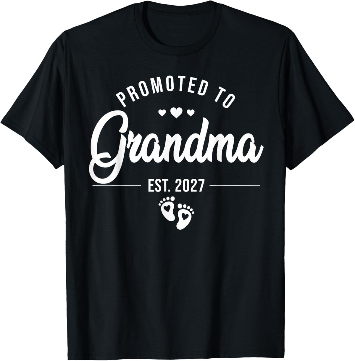 Promoted to Grandma Est. 2027 New Grandma Est 2027 T-Shirt