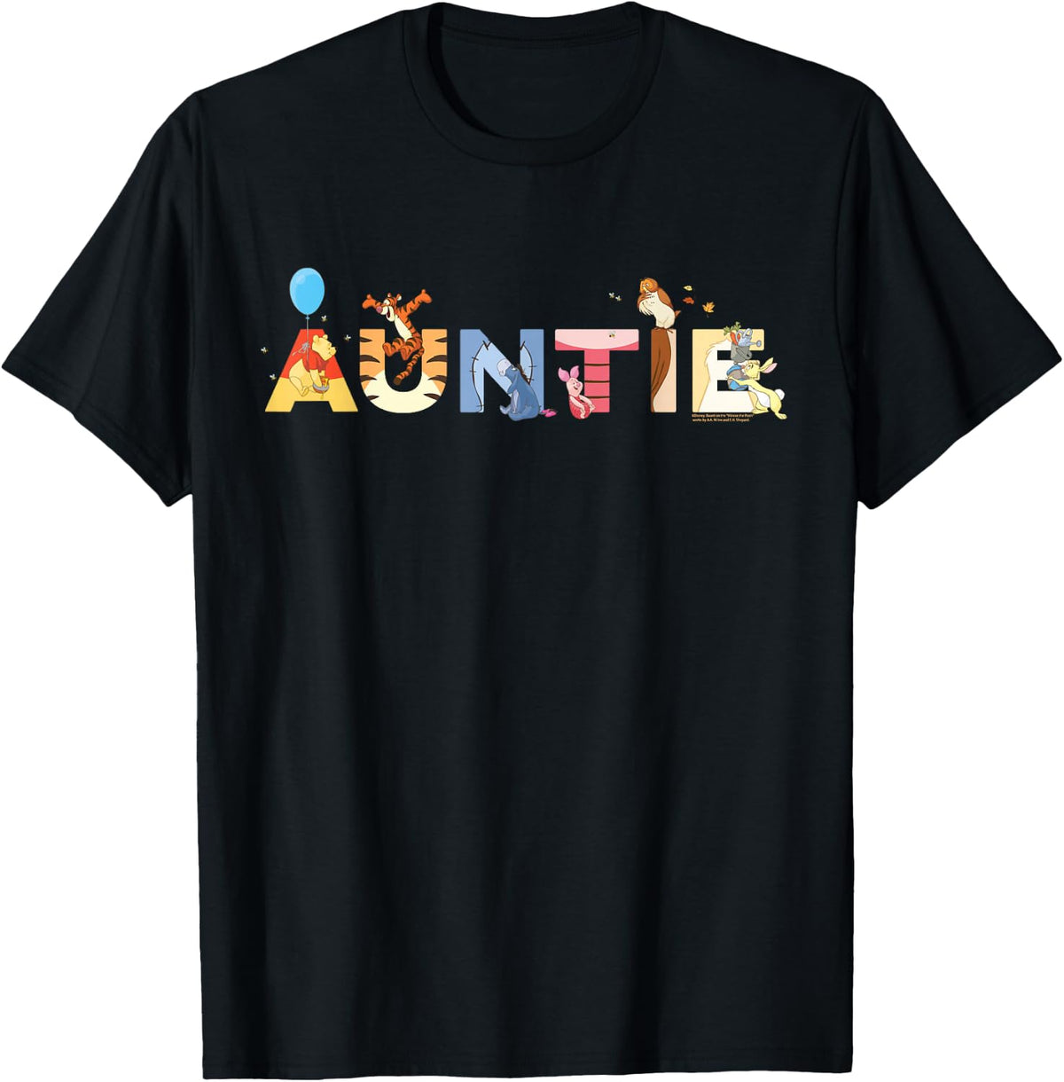 Disney Winnie The Pooh & Friends Auntie Family Disney Trip T-Shirt