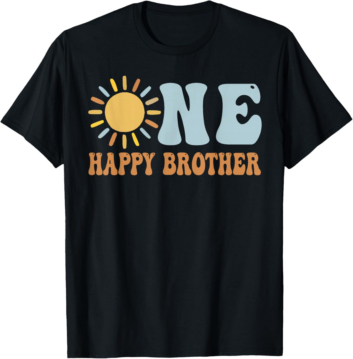 One Happy Brother of The Birthday First Trip Around The Sun T-Shirt