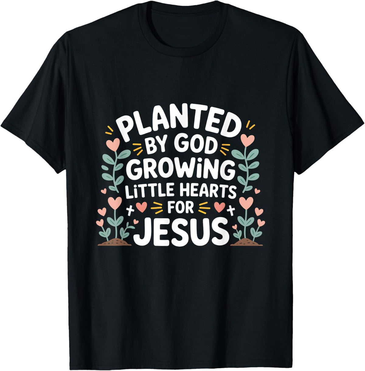 Christian Preschool Teacher Planted By God T-Shirt