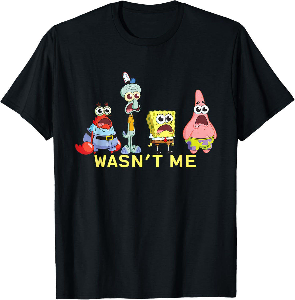 Spongebob Squarepants Wasn't Me Shock T-Shirt