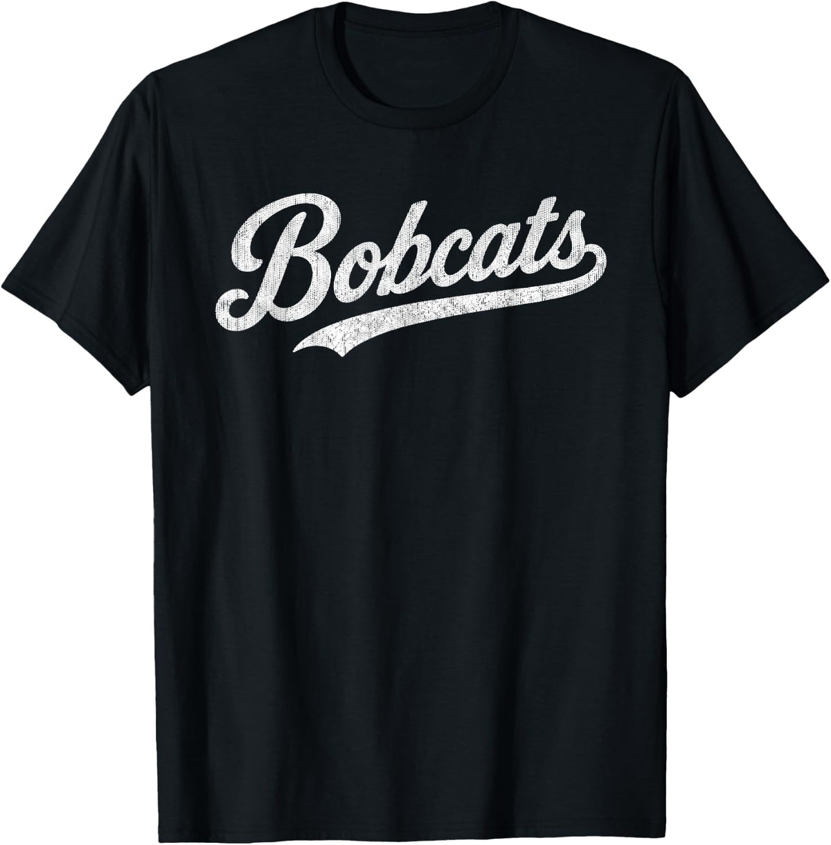 Bobcats High School Sports Team Spirit Vintage T-Shirt