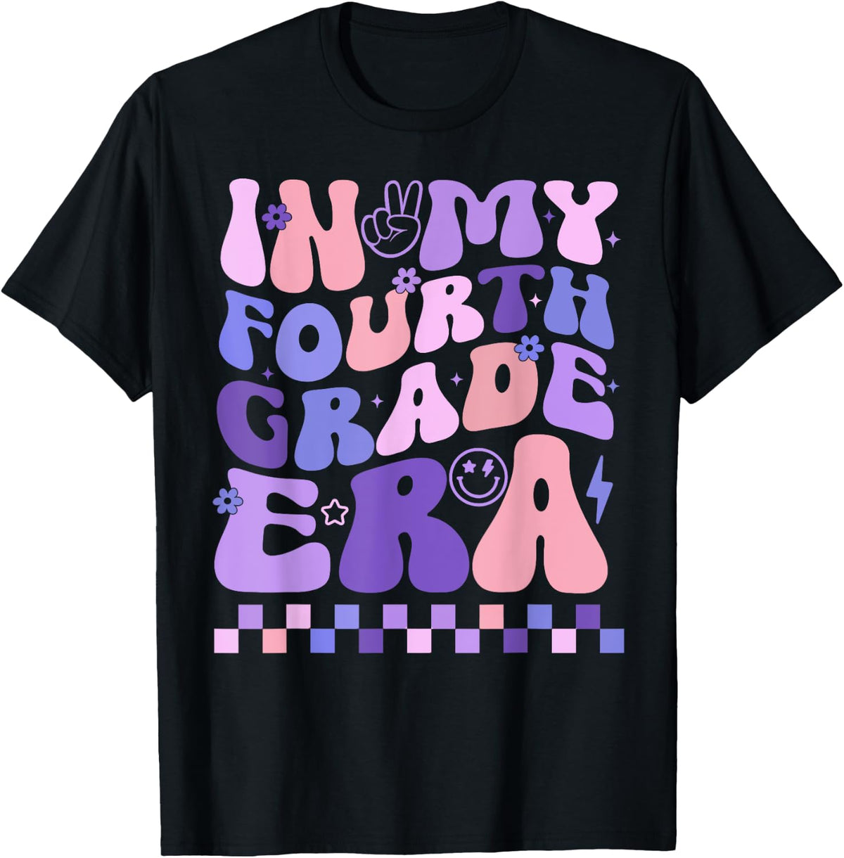 in My Fourth Grade Era 4th Grade Teacher Student Boy Girl T-Shirt