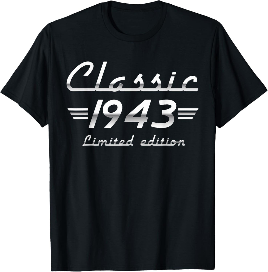 83 Year Old Gifts Classic 1943 Limited Edition 83rd Birthday T-Shirt