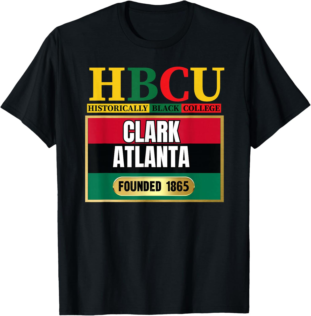 Clark Atlanta, CAU, HBC Graphic T-Shirt
