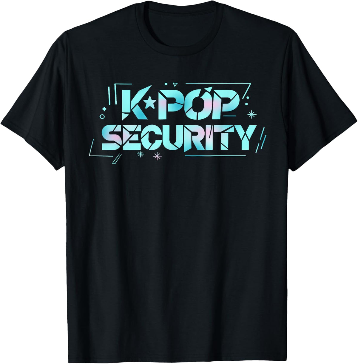 K-Pop Security Mom Dad Kids Funny Birthday Concert Staff T-Shirt