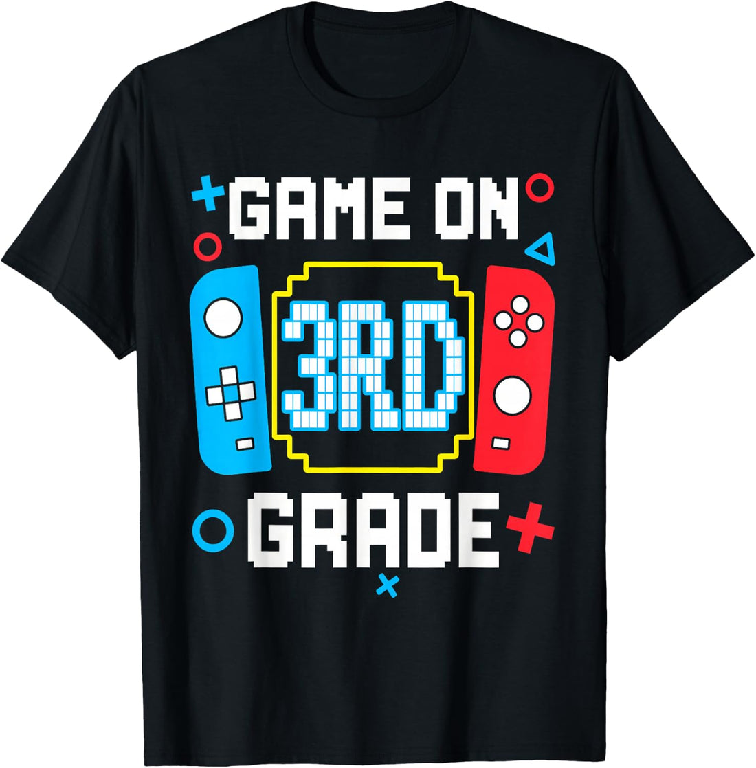 3rd Grade for Boys Back to School First Day of Third Grade T-Shirt