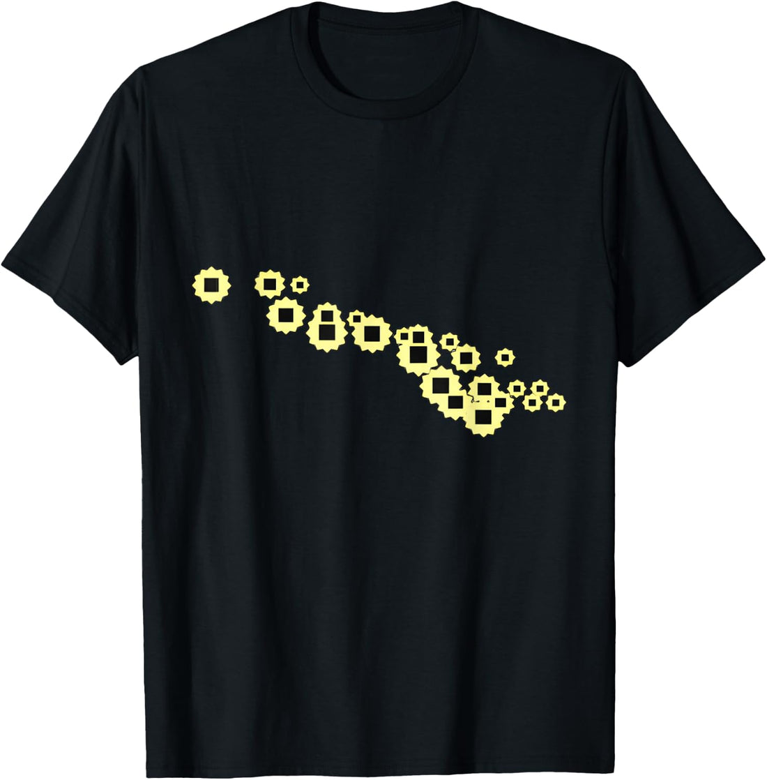 Vortex Style Saw Pattern – Extreme Level Hardcore Gamer T-Shirt