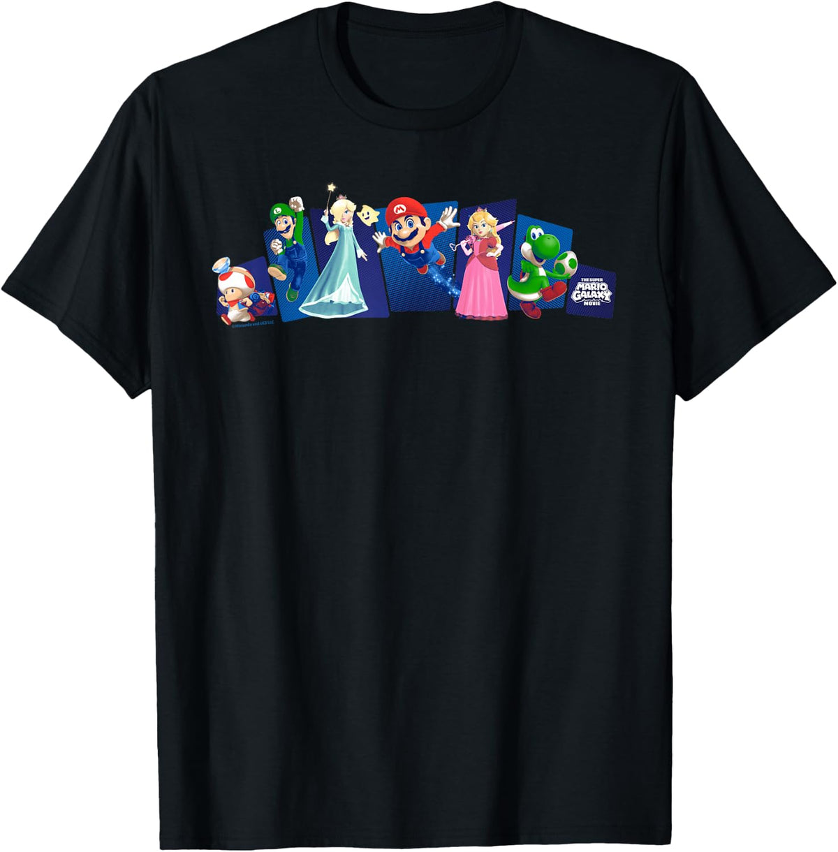 The Super Mario Galaxy Movie Heroes in Action T-Shirt