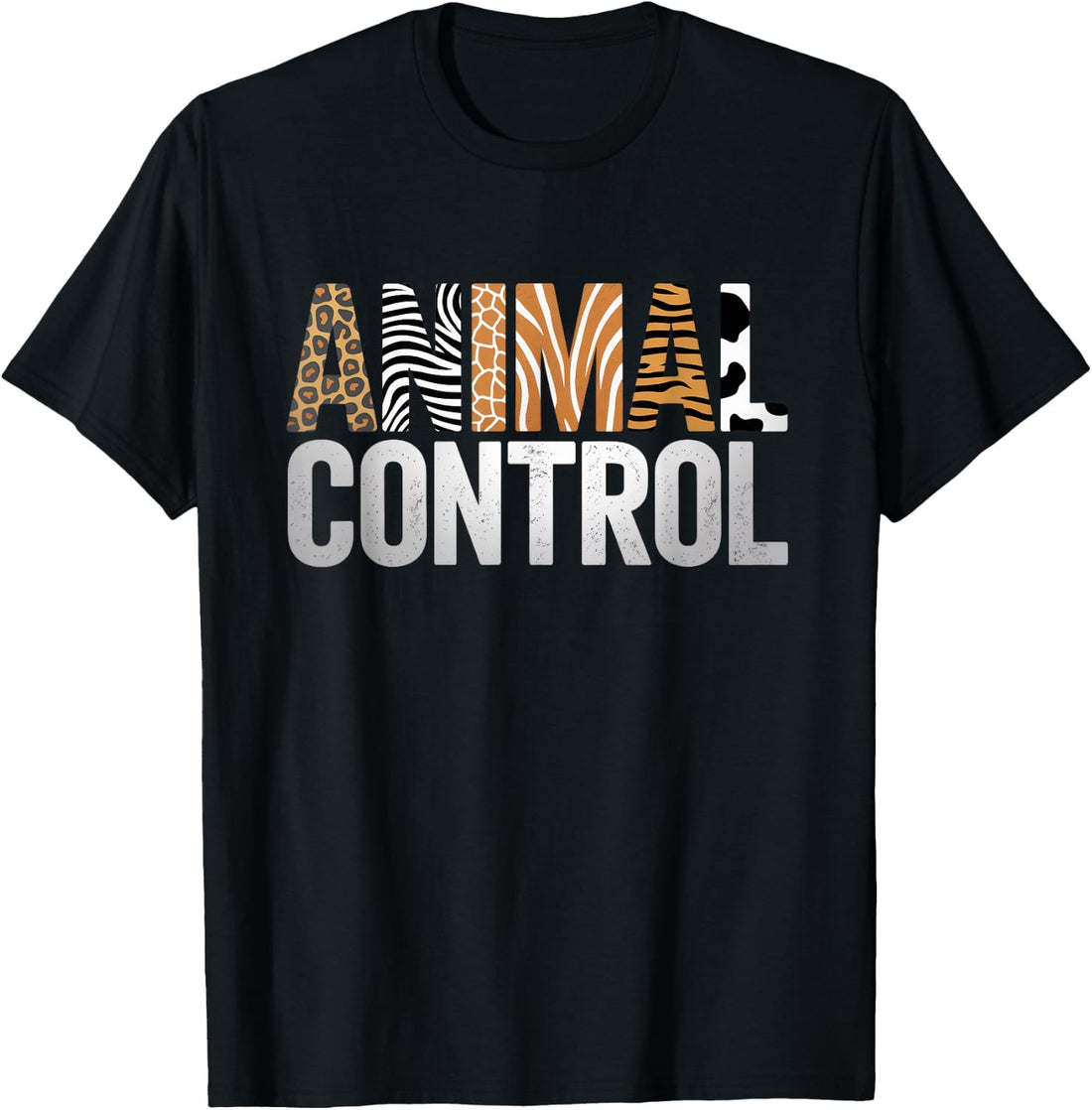 Animal Control Funny Zoo Matching Halloween T-Shirt