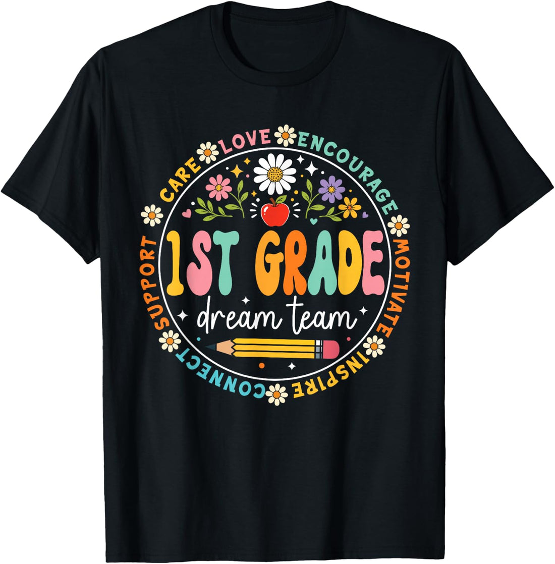 1st Grade Teacher Team Back to School First Grade Teachers T-Shirt