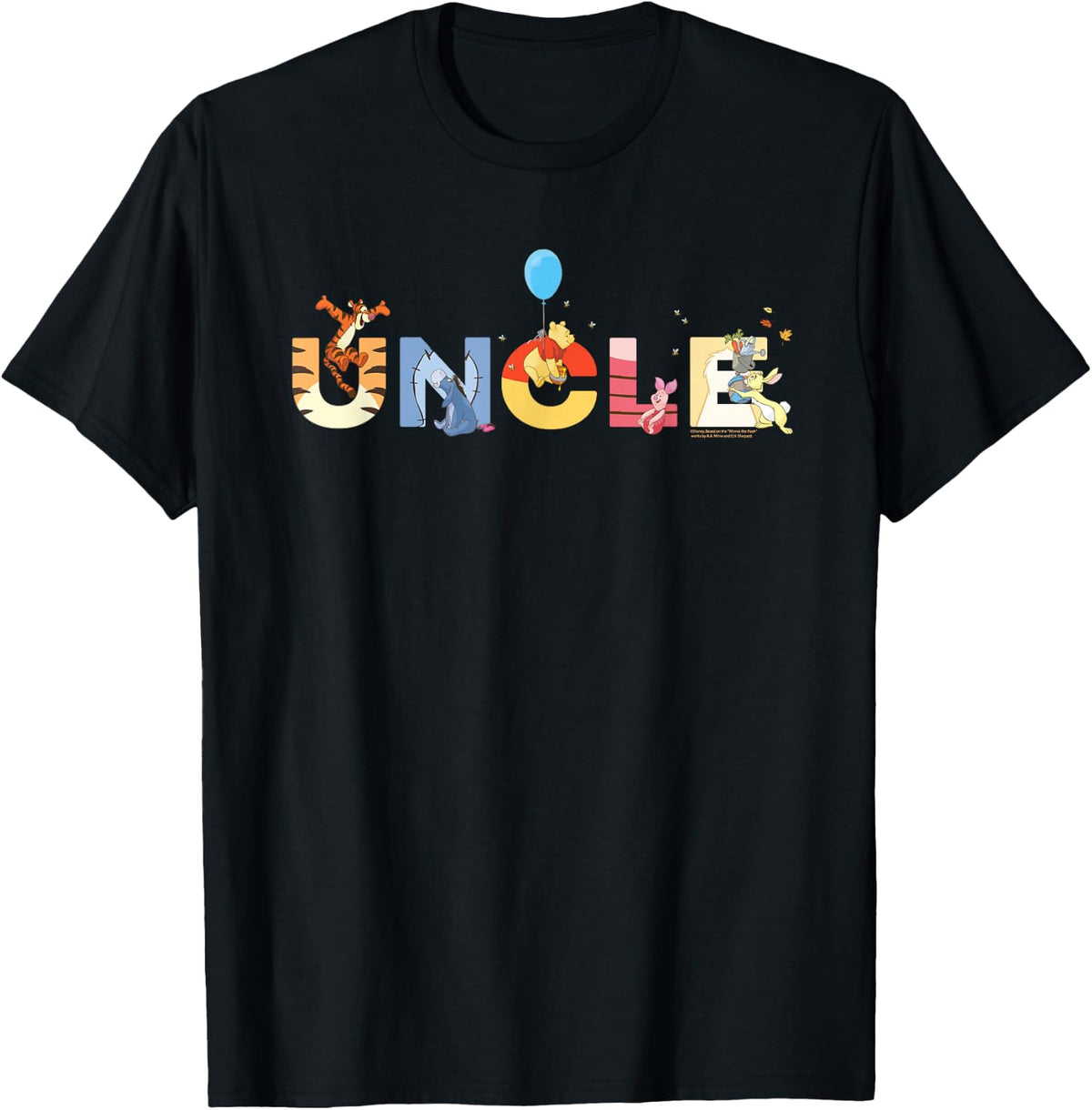 Disney Winnie The Pooh & Friends Uncle Family Disney Trip T-Shirt