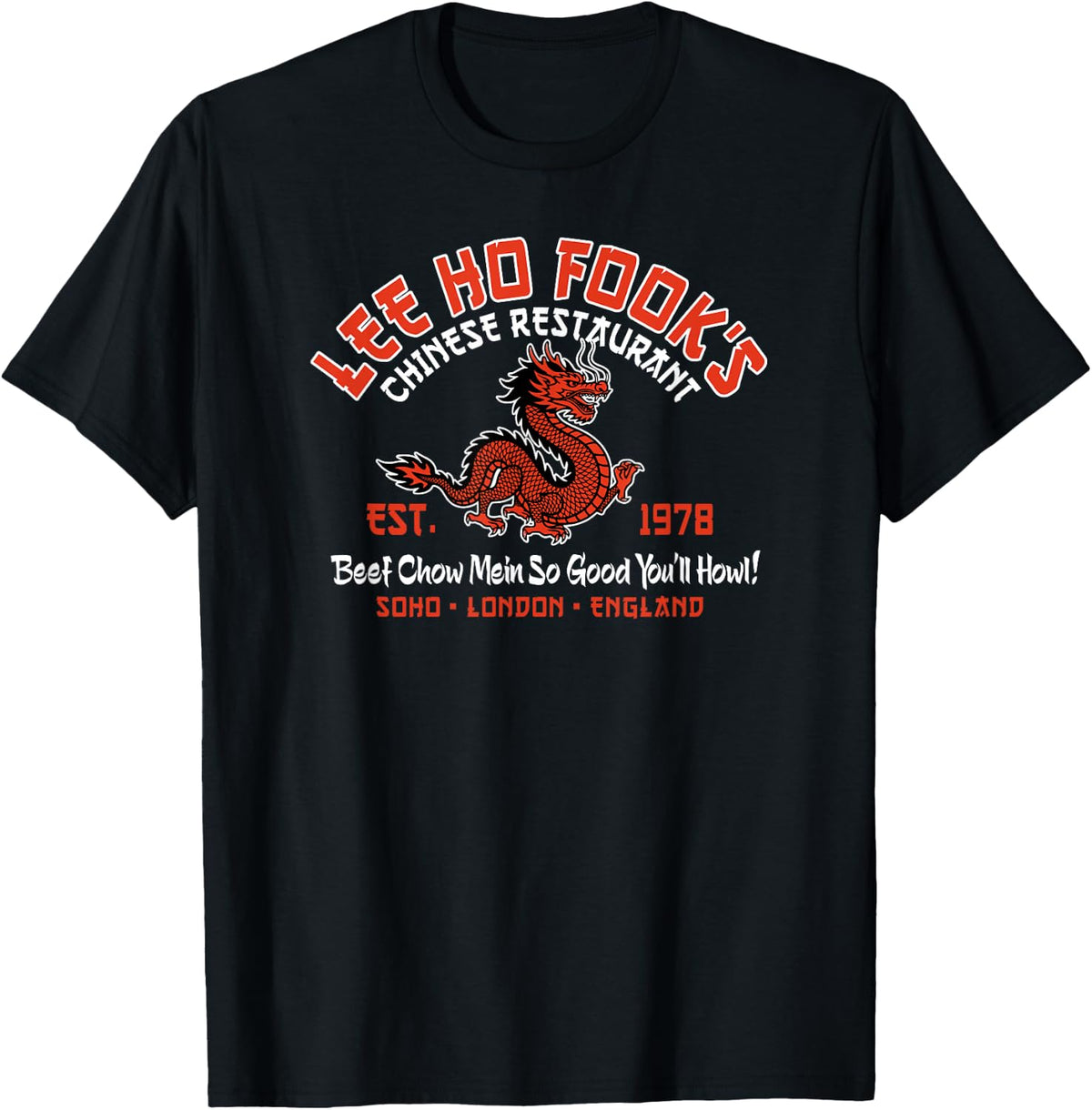 Lee Ho Fook's Chinese Restaurant Soho London T-Shirt