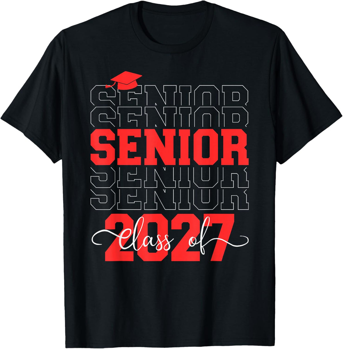 Senior 2027 Class of 2027 T-Shirt