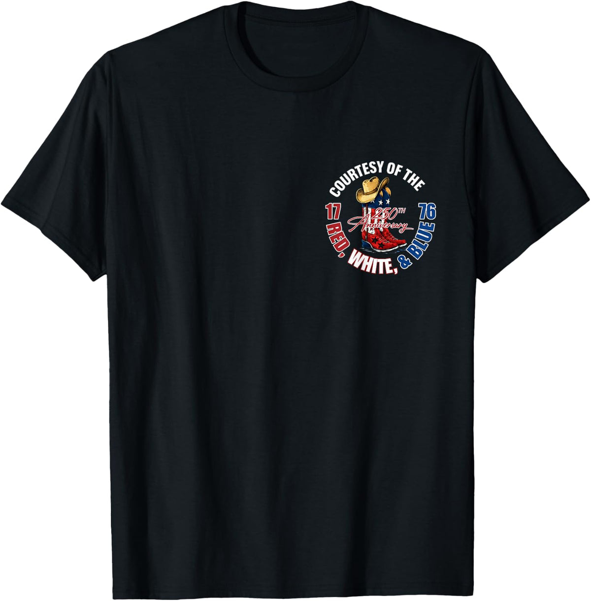 We'll Put A Boot in Your Ass Western Cowgirl 4th of July T-Shirt