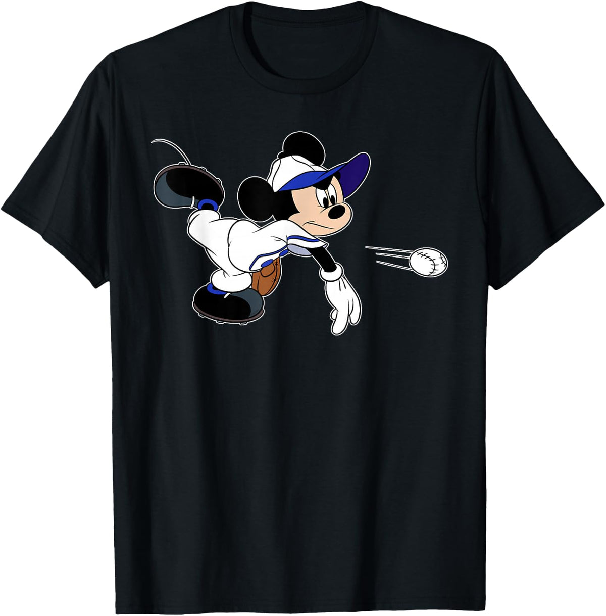 Disney Sports Mickey Mouse Baseball Team Player T-Shirt