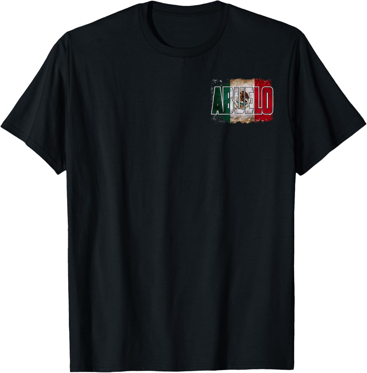 (2 Sided) El Abuelo Mas Chingon Mexican Grandpa T-Shirt