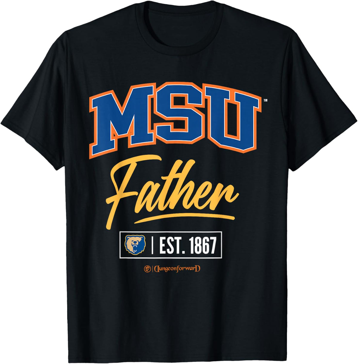 Morgan State University - MSU HBCU Father T-Shirt