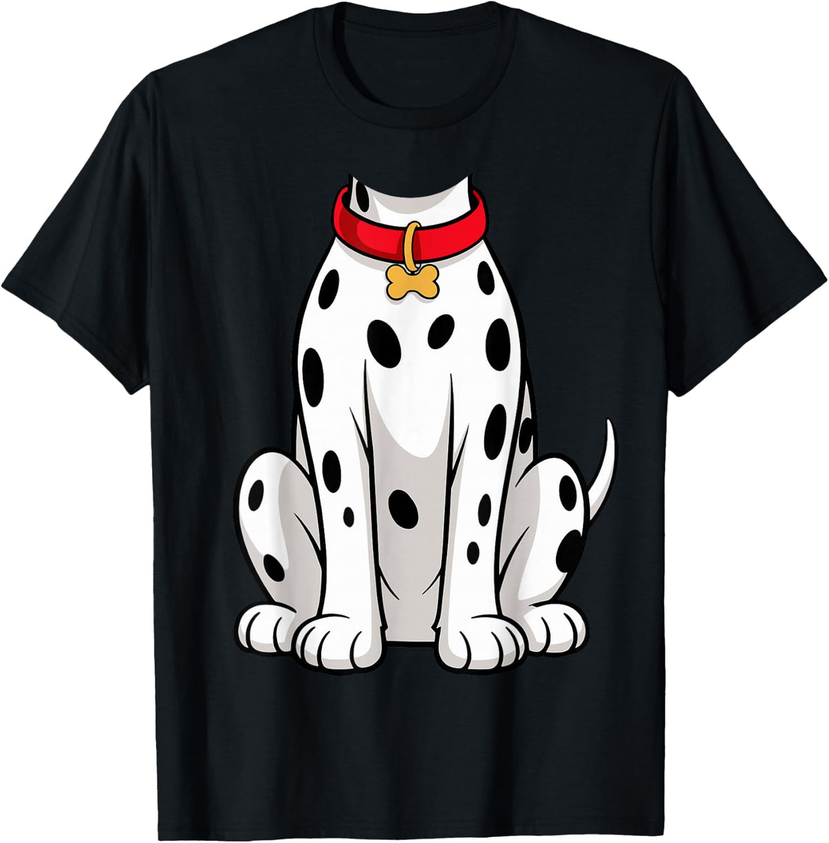 Dalmatian Shirt Adult Men Women Kids Dalmatian Costume T-Shirt