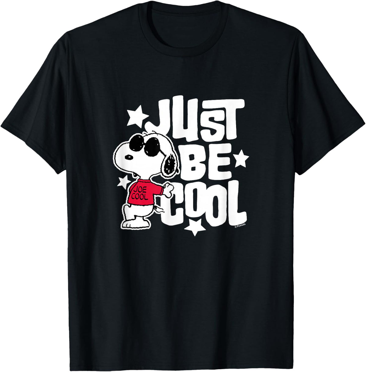 Snoopy Joe Cool Just Be Cool Design T-Shirt