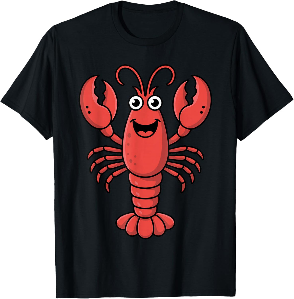 Funny Lobster Art for Men Women Kids Toddlers Lobster Lover T-Shirt