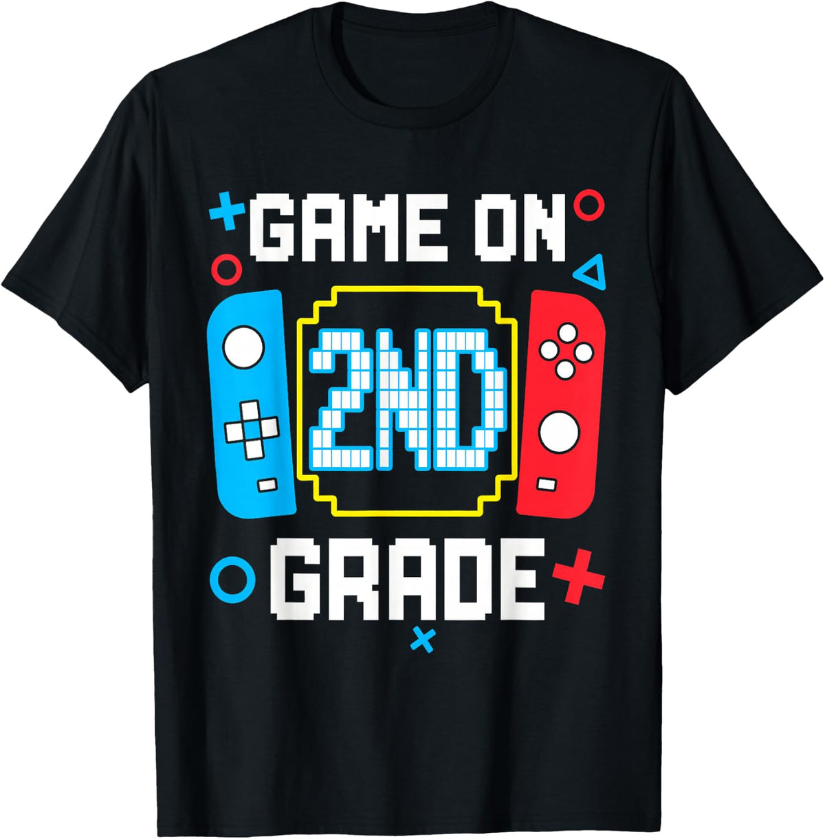 2nd Grade for Boys Back to School First Day of Second Grade T-Shirt