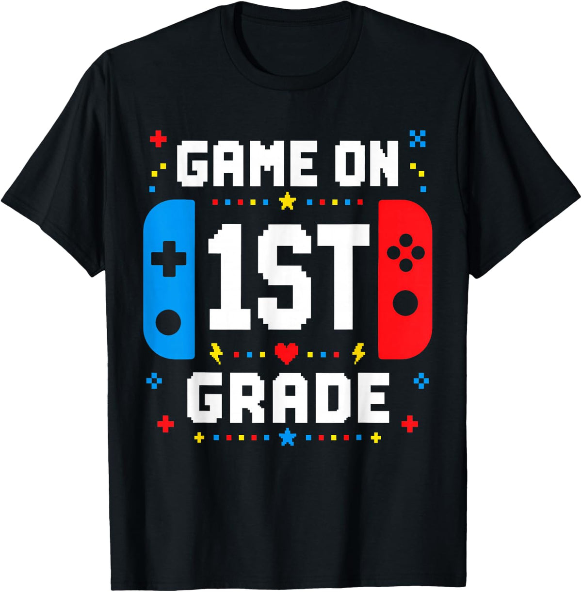 1st Grade for Boys Back to School First Day of First Grade T-Shirt