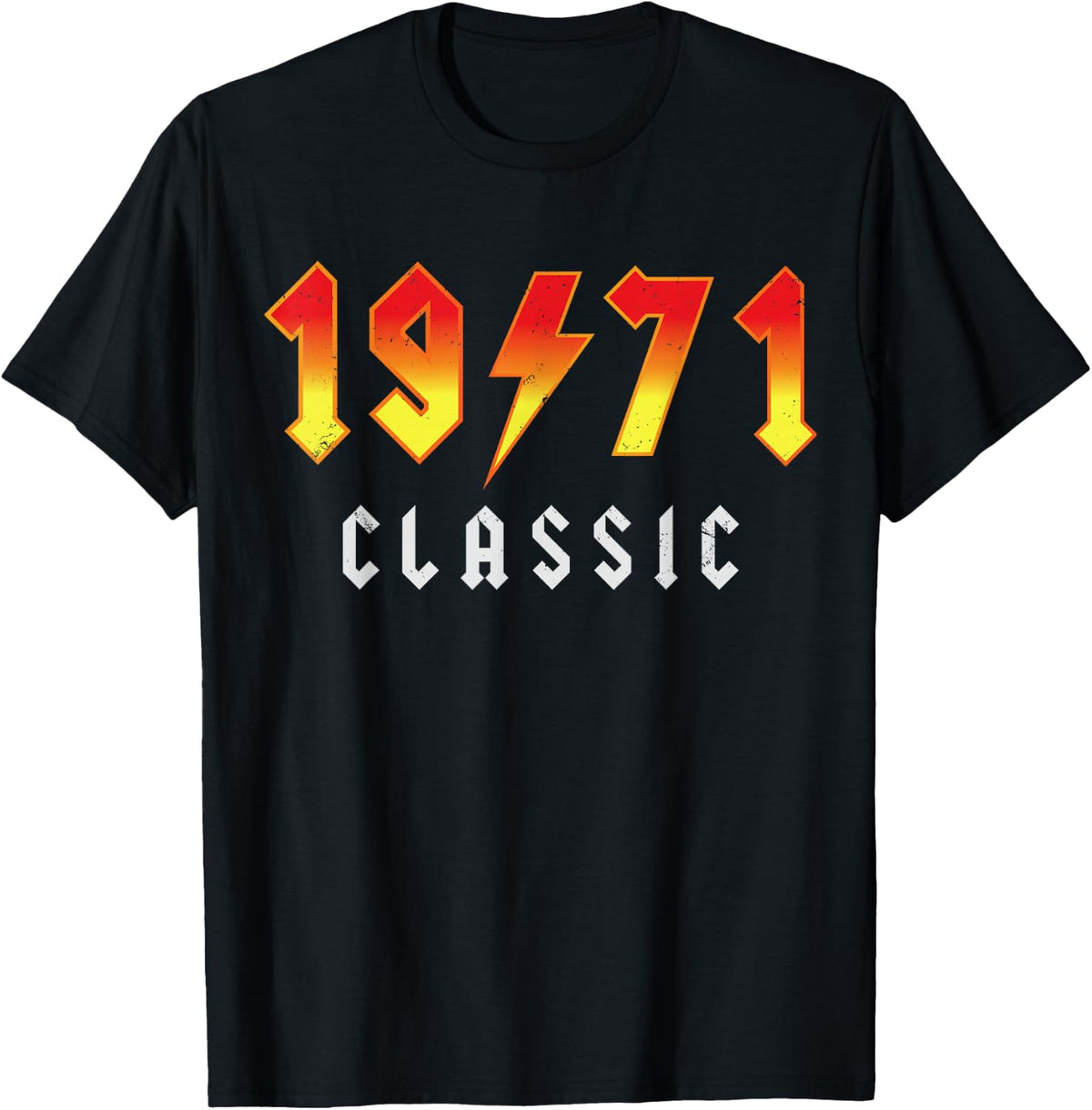 Classic 55 Birthday Decorations Men 55yr 1971 55th Birthday T-Shirt