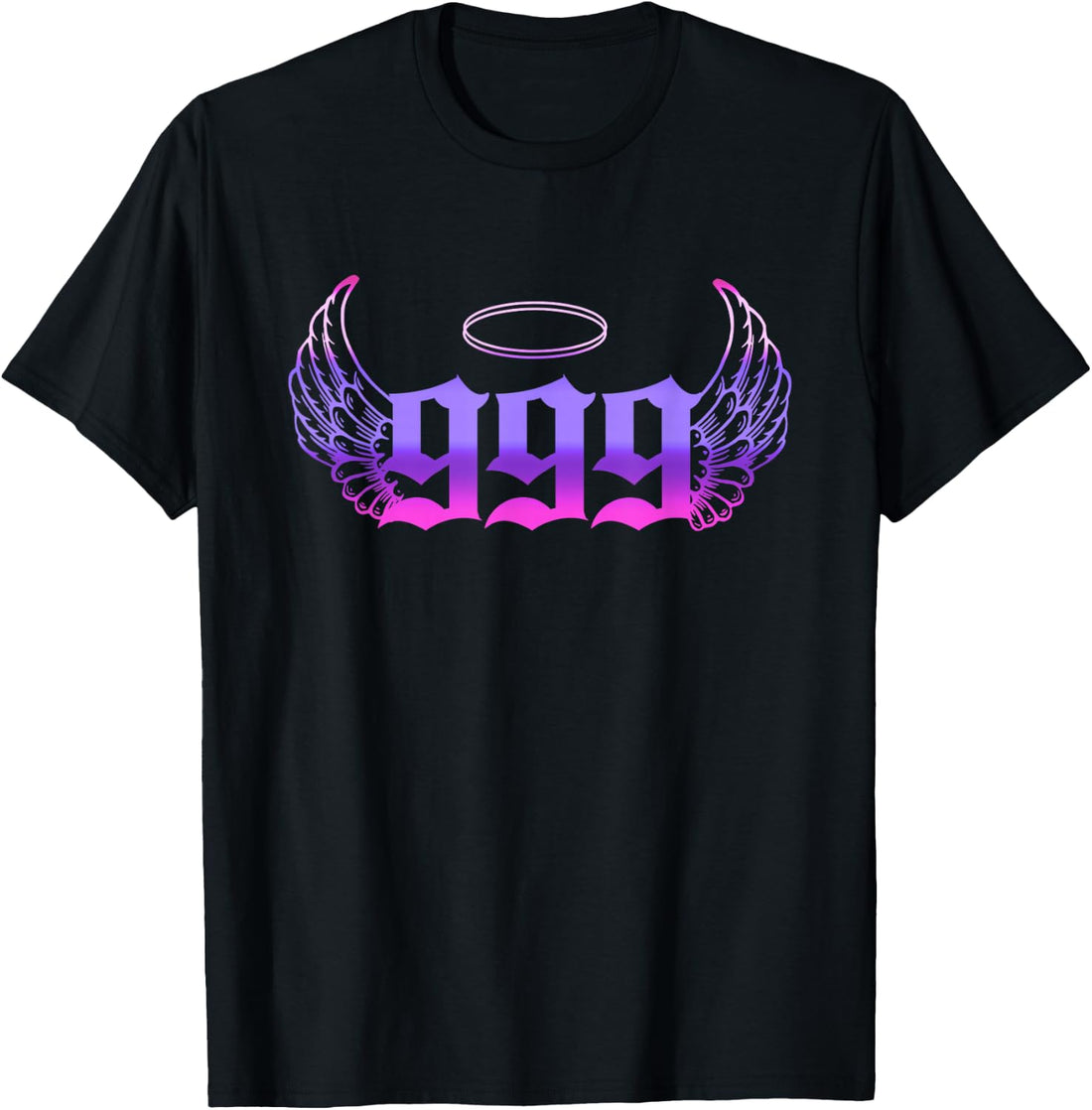 999 Angel Number Purple Pink T-Shirt