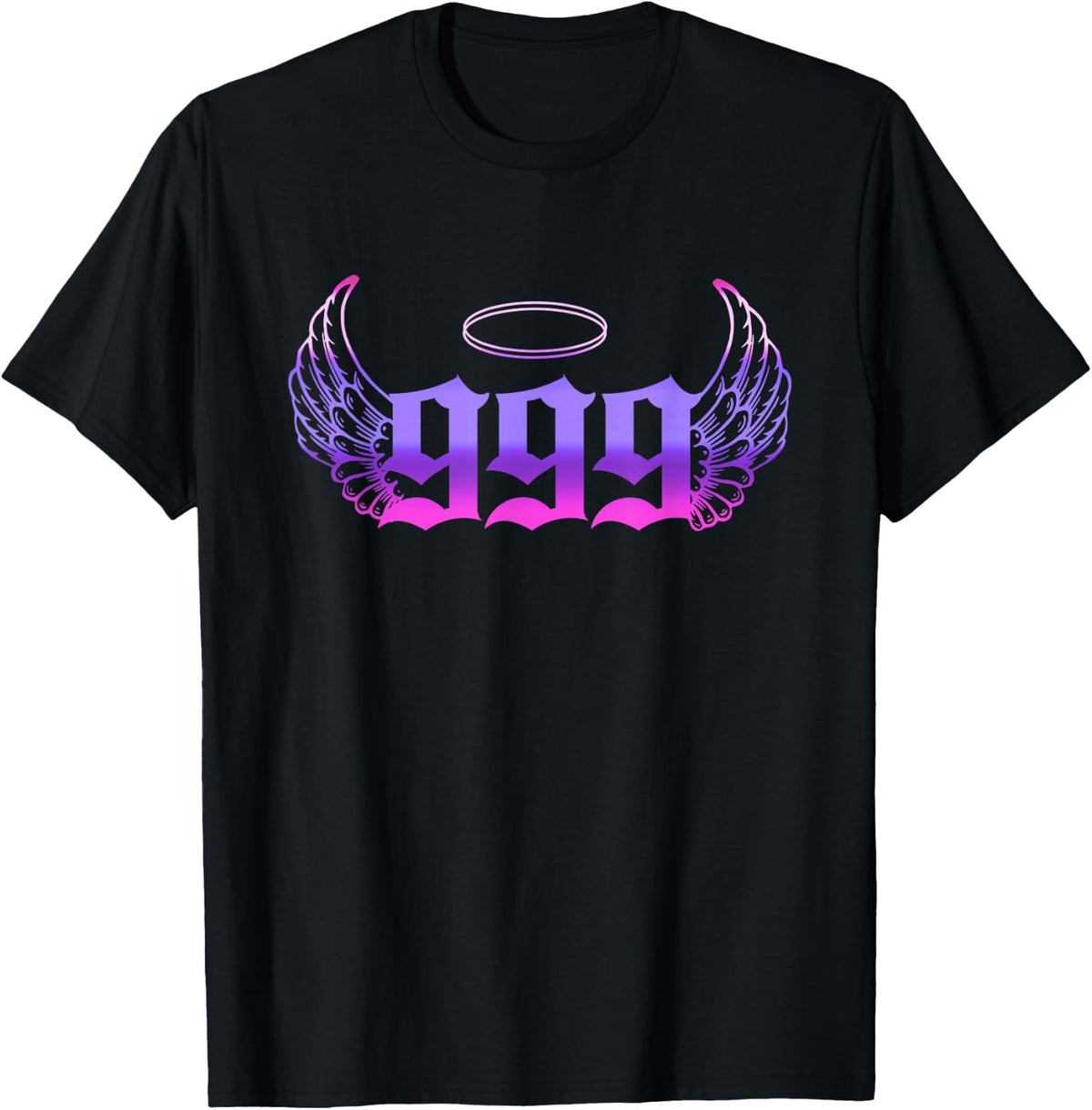 999 Angel Number Purple Pink T-Shirt