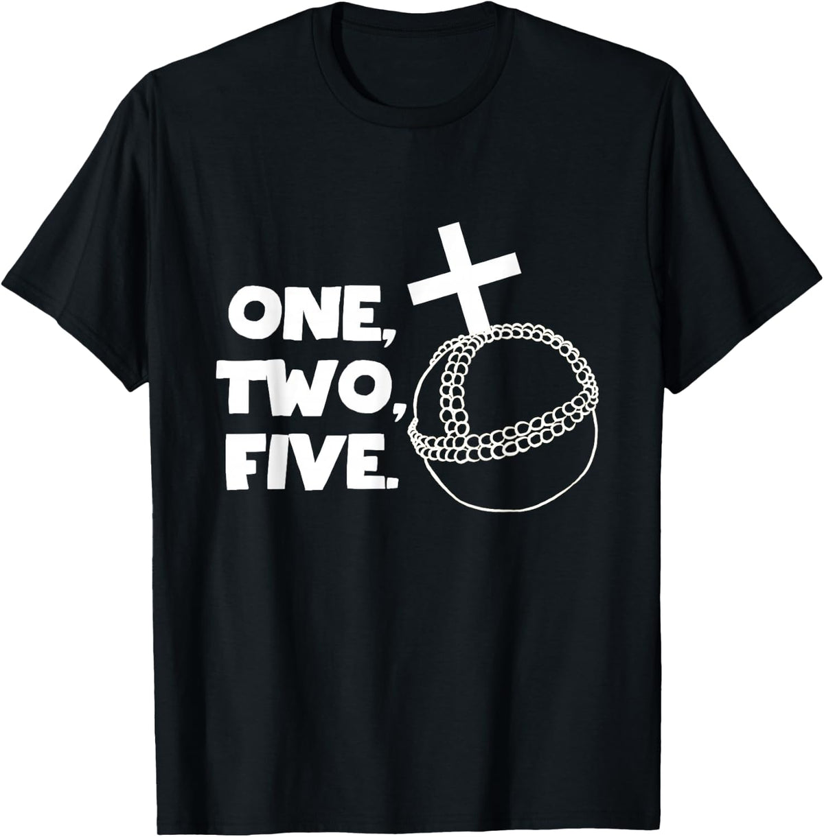 The Holy Hand Grenade Of Grail Antioch - One, Two, Five T-Shirt