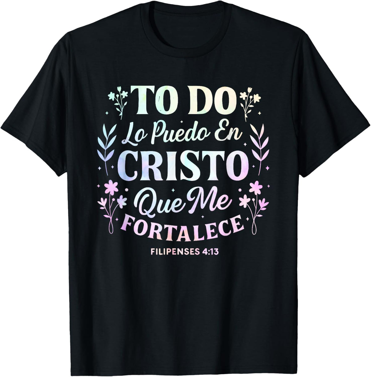 Christian Bible Verse Religious Spanish Women Wife Mom Her T-Shirt