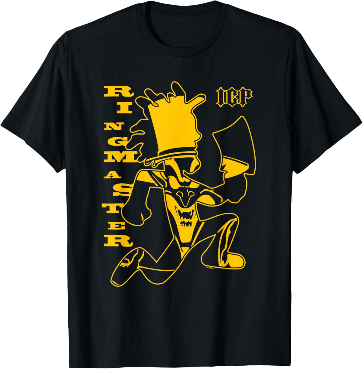 ICP Hatchet Man Ringmaster Two-Tone Design Hip Hop T-Shirt