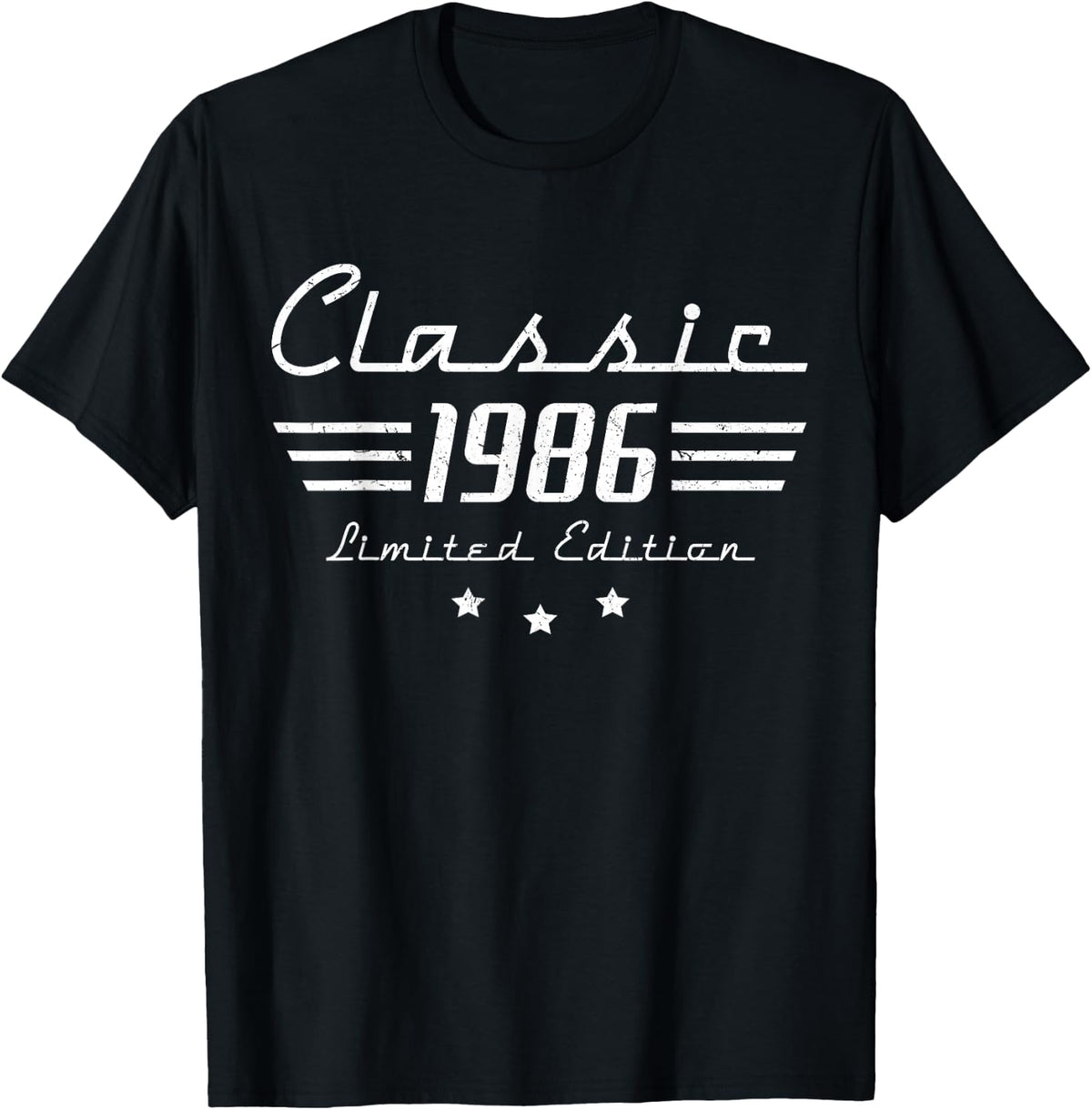40 Year Old Gifts Men Vintage Classic Car 1986 40th Birthday T-Shirt