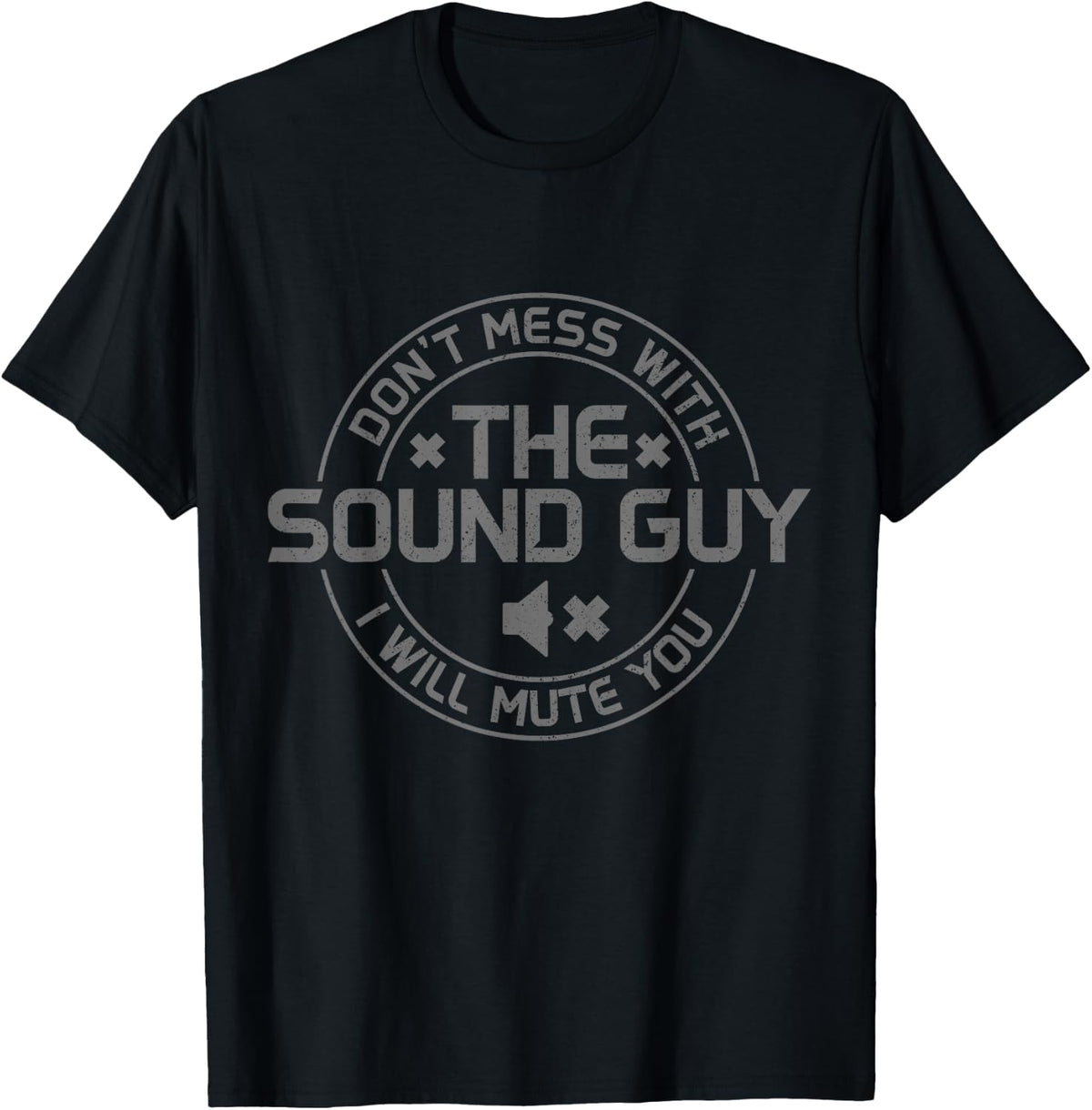 Sound Guy Audio Engineer Sound Technician Funny T-Shirt