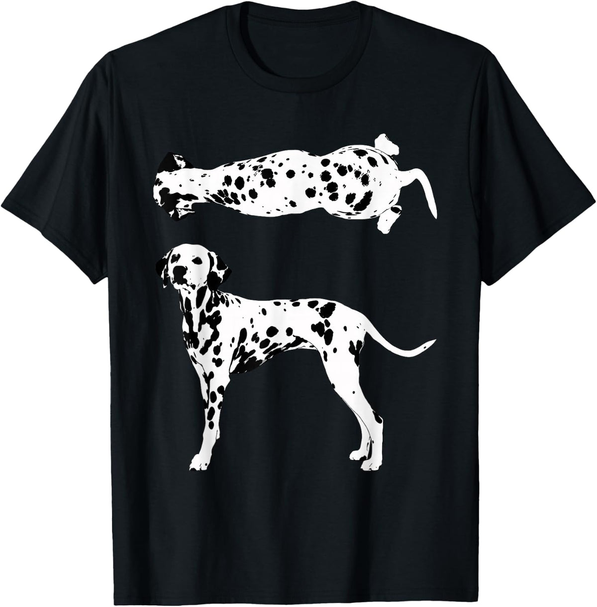 Dalmatian Dog Graphic Silhouette Spotted Dog Lover Men Women T-Shirt