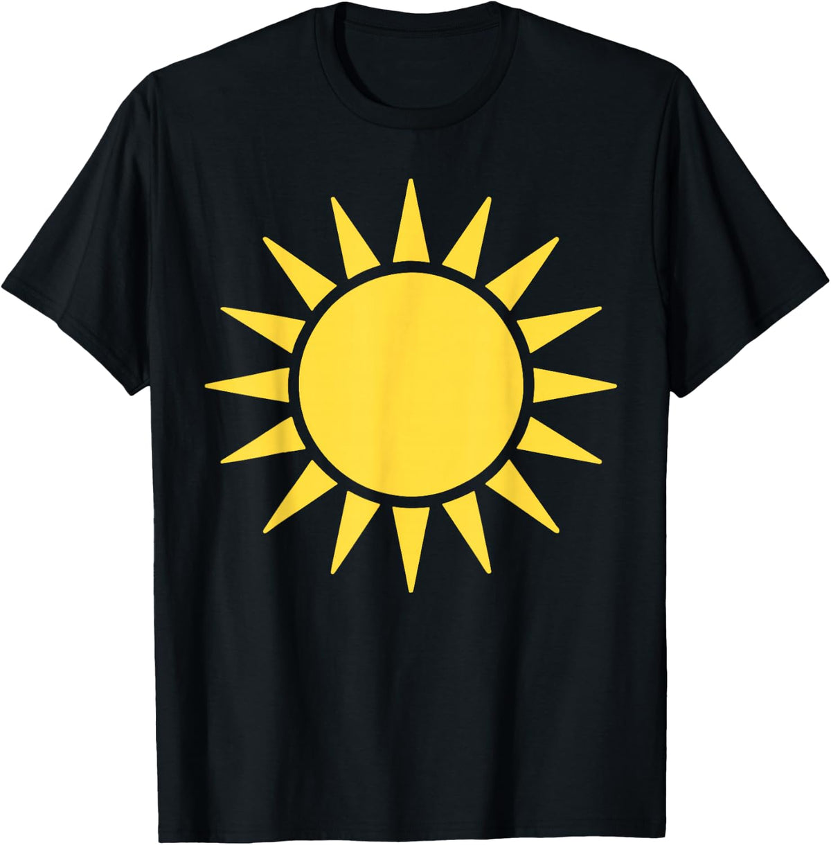 Sun Shirt Adult Kids Men Women Sun Costume T-Shirt